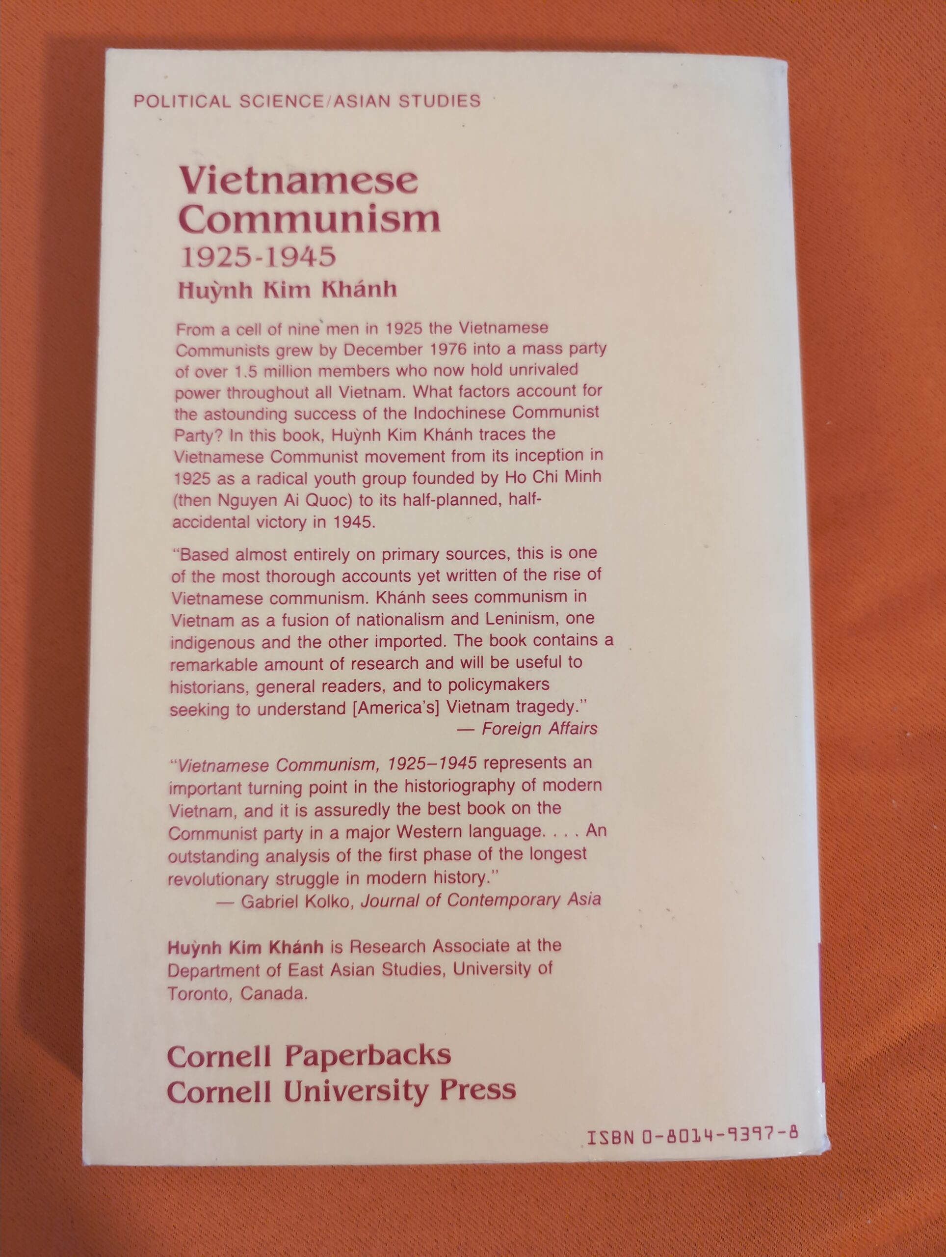 Vietnamese Communism, 1925-1945 - Image 2
